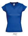 Dames  T-shirt Sols V-Neck Victory Royal Blue